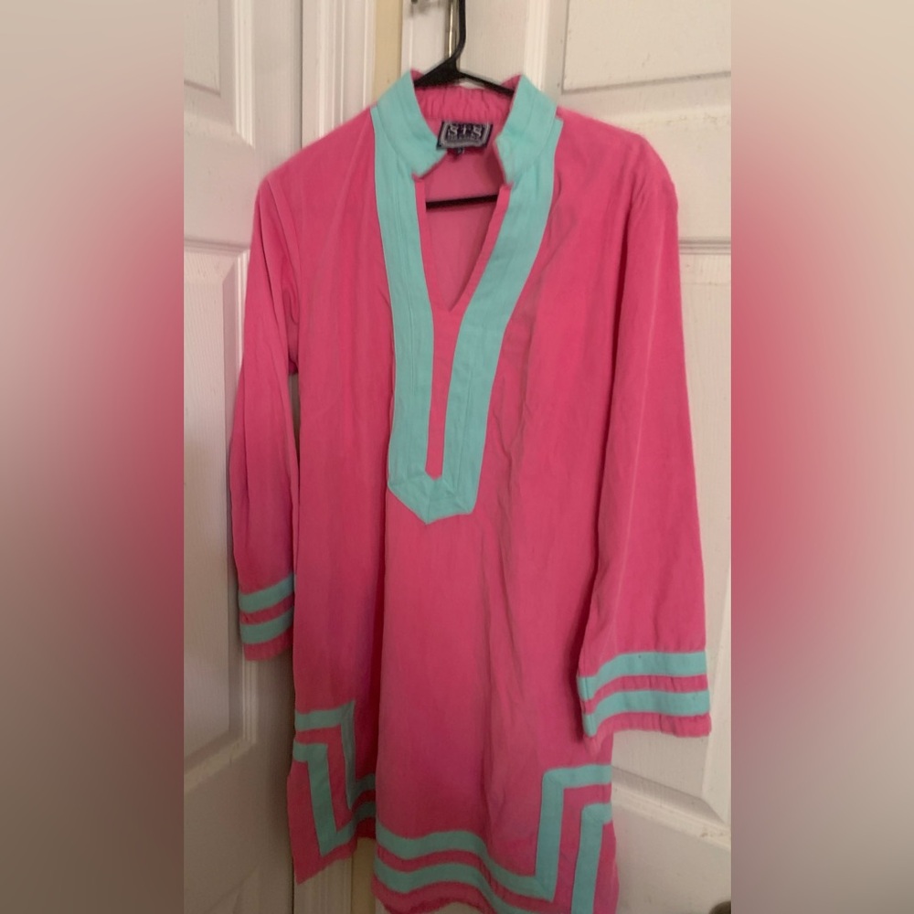 Sale to Dable dress Sz M pink Blue